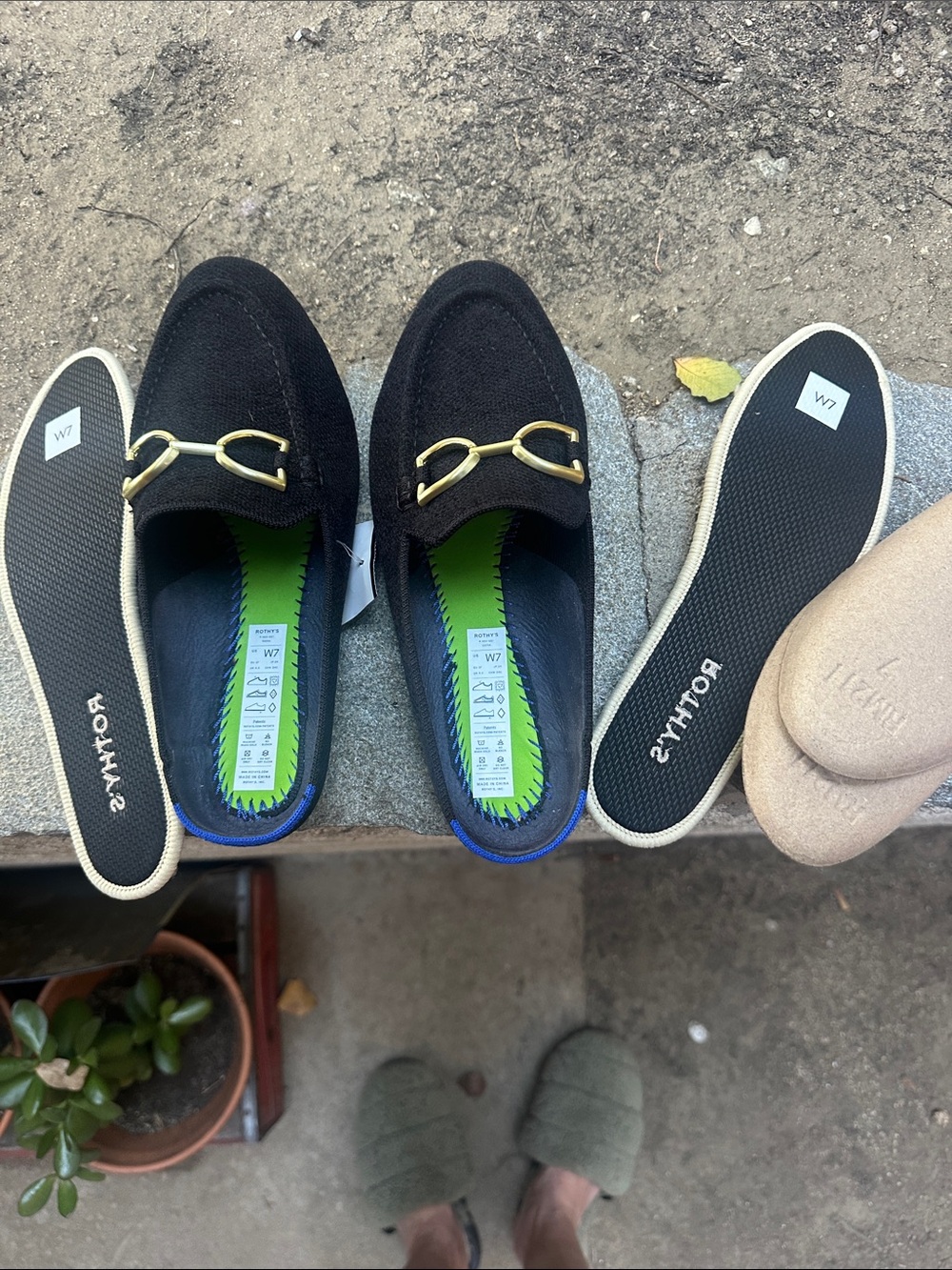 Rothy’s Cozy Bit Loafer Mules - Picture 6 of 8